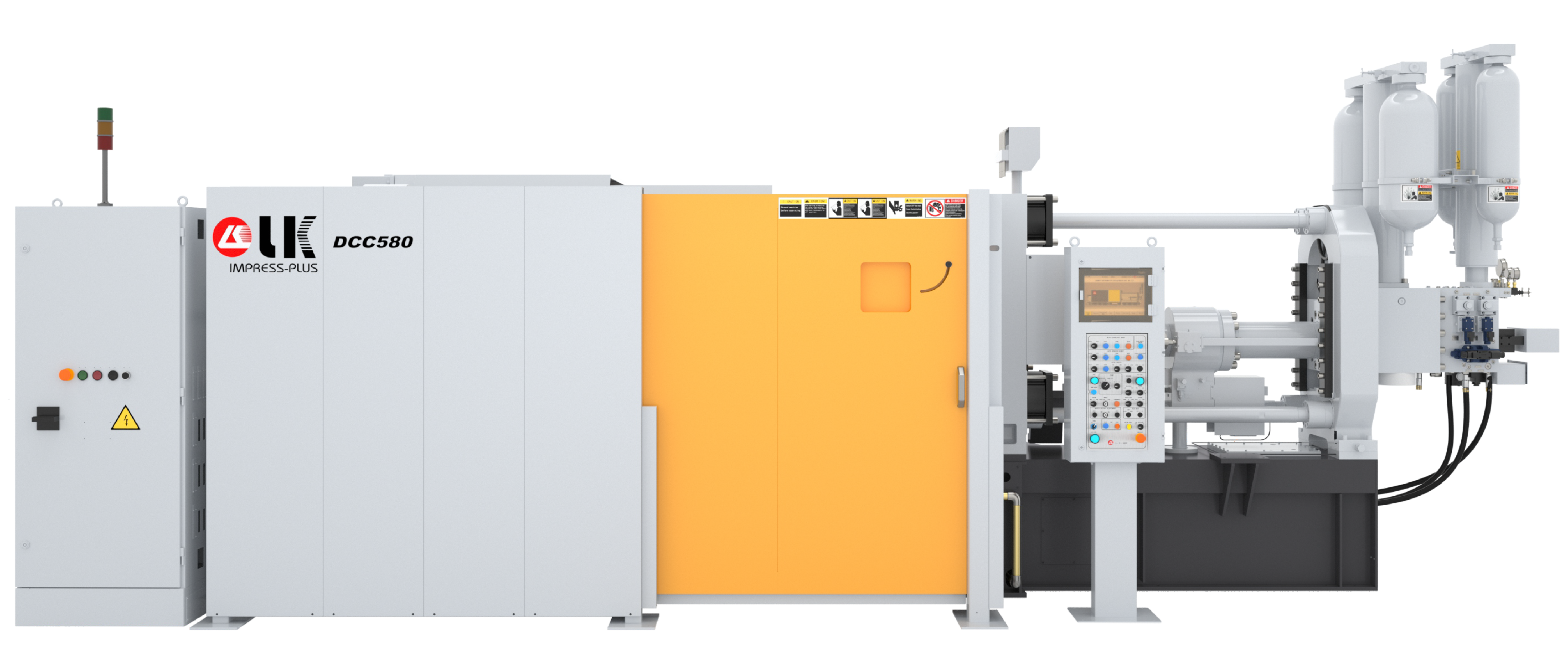 Lijin 1250 Ton Cold Chamber Die Casting Machine XY Global– Injection Weight 24.3kg, Casting Area 1785cm²